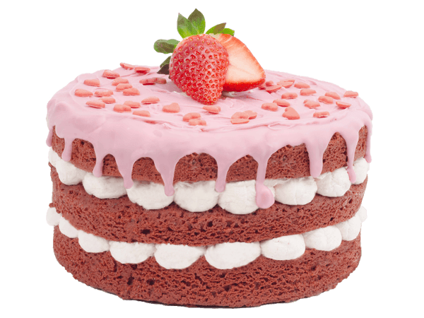 Strawberry Love Cake